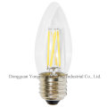 1.5W 35mm Dimming LED Filament Candle Light Bulb (YM-COBC35-1.5W)